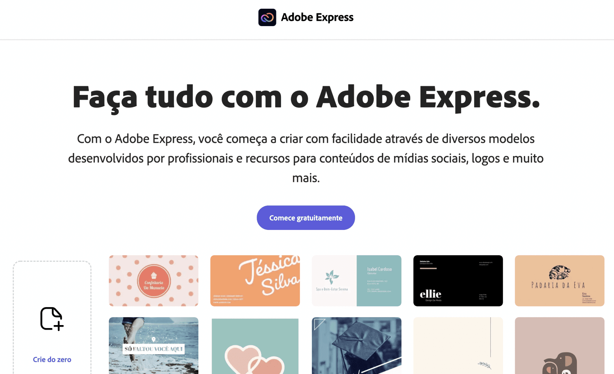 Adobe Creative Cloud Express (Adobe Spark) em 2025 - Preços, Destaques ...