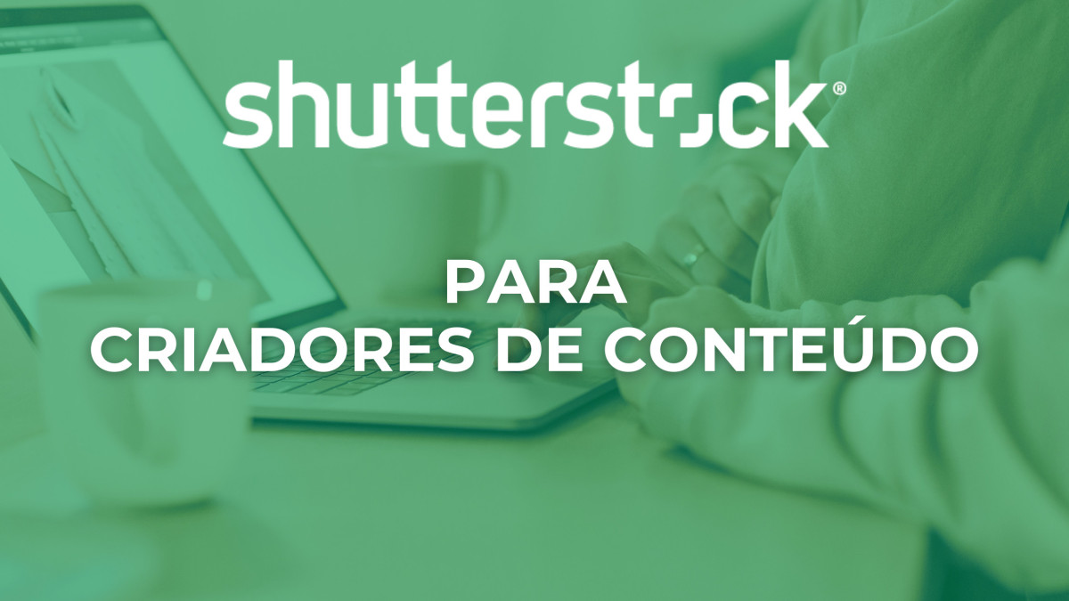 shutterstock para criadores de conteúdo