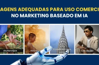 Imagens para uso comercial no marketing baseado em ia